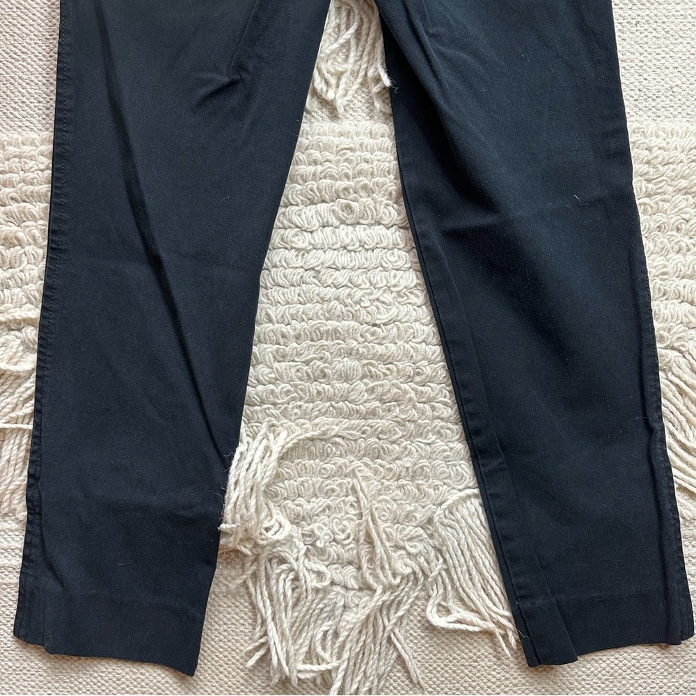 LILLY PULITZER black 2-Way Stretch Luxury Capri slim fit crop pants 2 - Picture 11 of 11